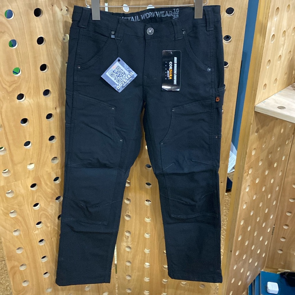 Black Workwear Pants